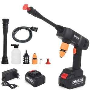 Omada 24bar 3.5lph 180W High Pressure Washer with 21V Battery & Accessories, OMD-WGMINI