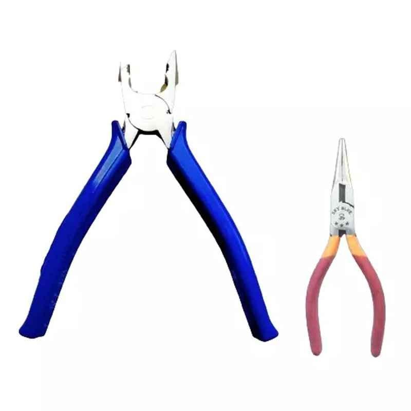 Sky Blue 2 Pcs 7.8 inch Lineman Plier Combo, SBE_PLIER_COMBOS_COMBO_161