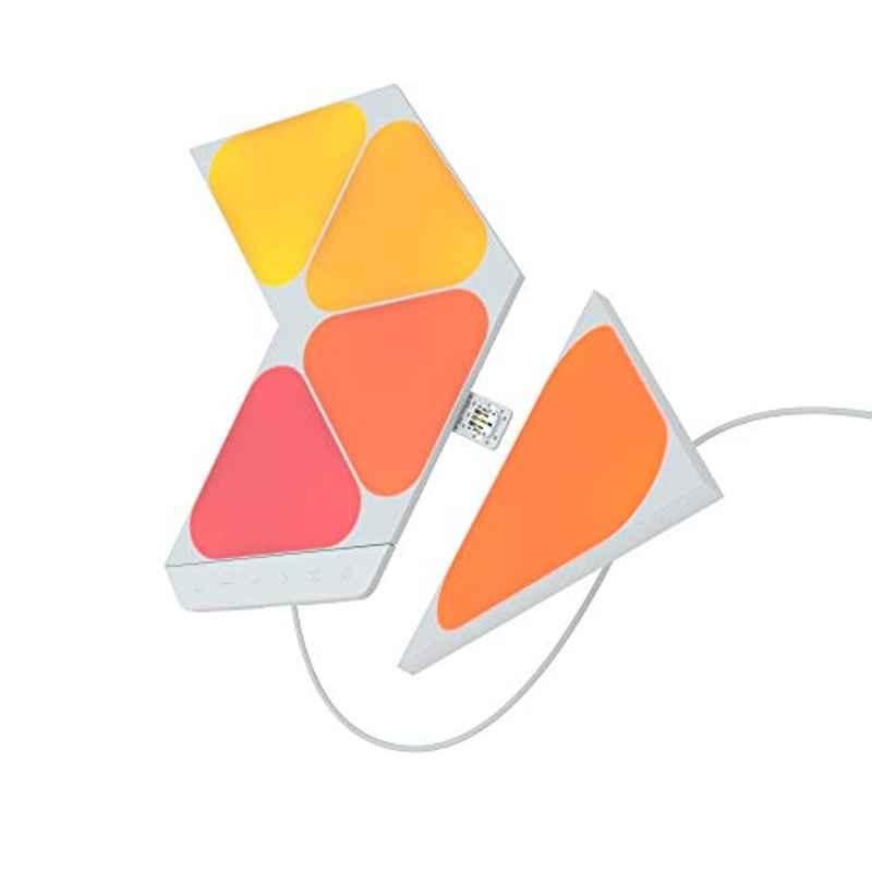 Nanoleaf 5Pcs White Triangles Shapes Mini Starter Light Kit, NL48-5002TW-5PK
