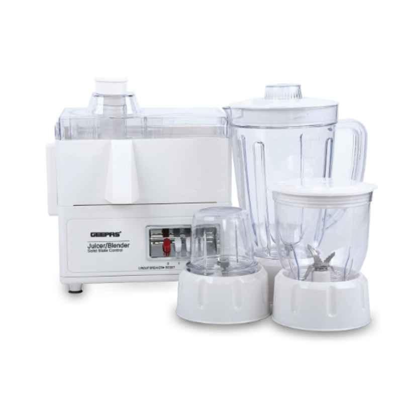 Geepas 400W Stainless Steel 4 In 1 Food Processor, GSB2031