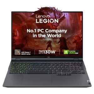 Lenovo Legion 5 Pro 16ACH6H Storm Grey Gaming Laptop with AMD Ryzen 7 5800H/16GB/1TB SSD/6GB RTX 3060 GDDR6 Graphics/500Nits/165Hz/Office 2021/RGB Backlit/3 Month Xbox Game Pass/Windows 11 Home & 16 inch WQXGA Display, 82JQ00JCIN