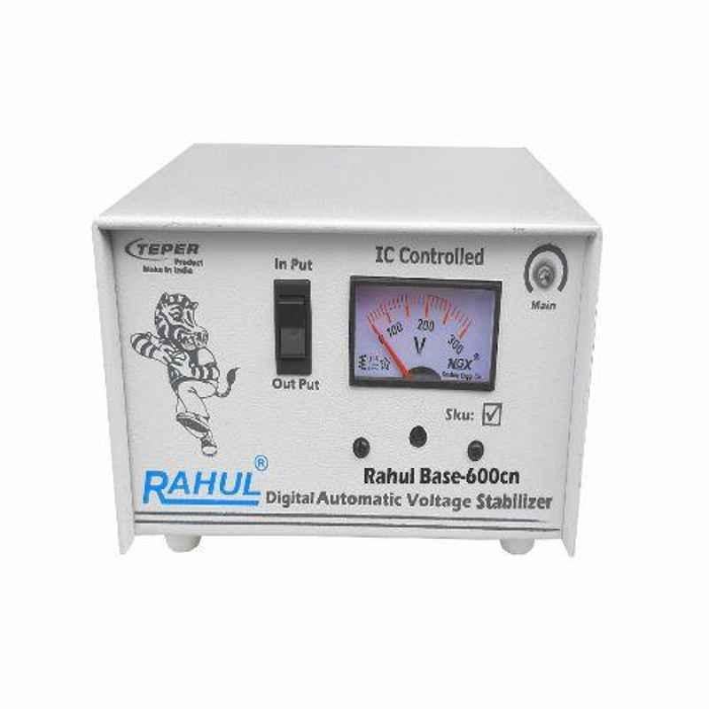 Rahul Base 600CN 140-280V 600VA Single Phase Automatic Voltage Stabilizer