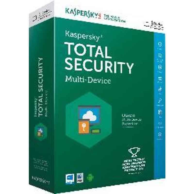 Kaspersky Total Security 2016 1 PC 1 Year Multi Device Software
