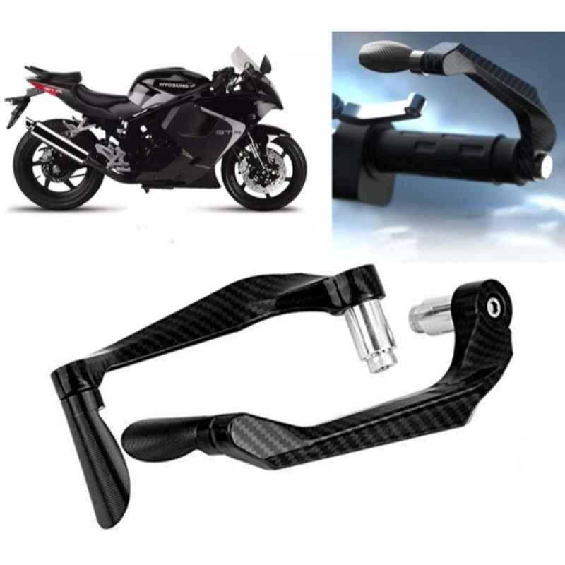 Auto Pearl 2 Pcs Aluminium Carbon Black Brake Clutch Lever Set for Hyosung GT250R