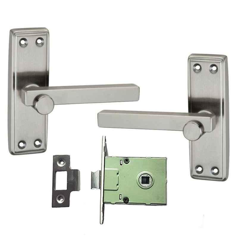 Atom G-6 Stainless Steel Stain Finish Universal Baby Latch Set