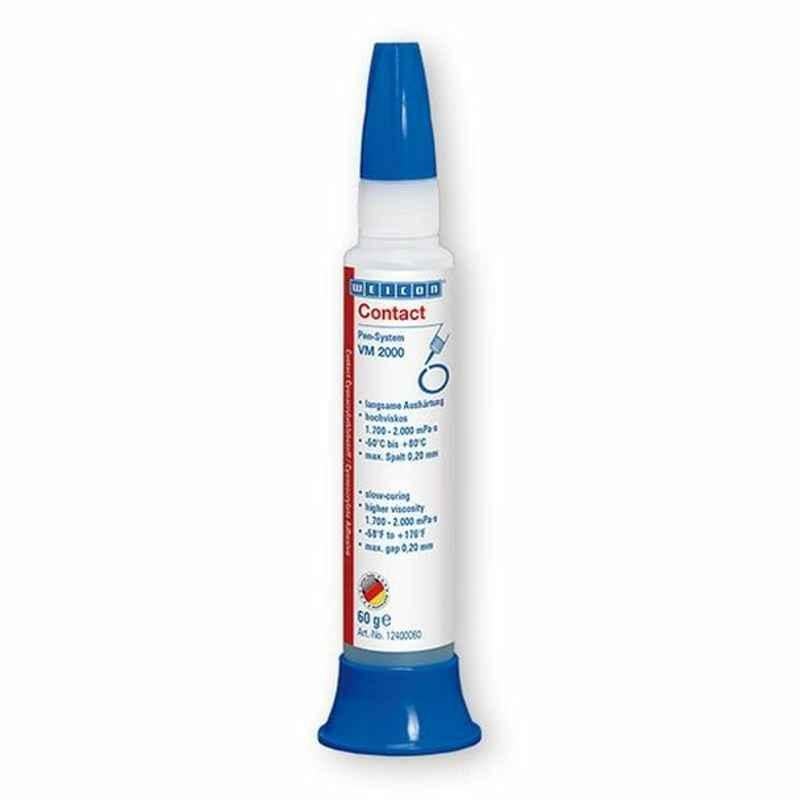 Weicon Contact VM 2000 Cyanoacrylate Adhesive, 12400060, 60GM