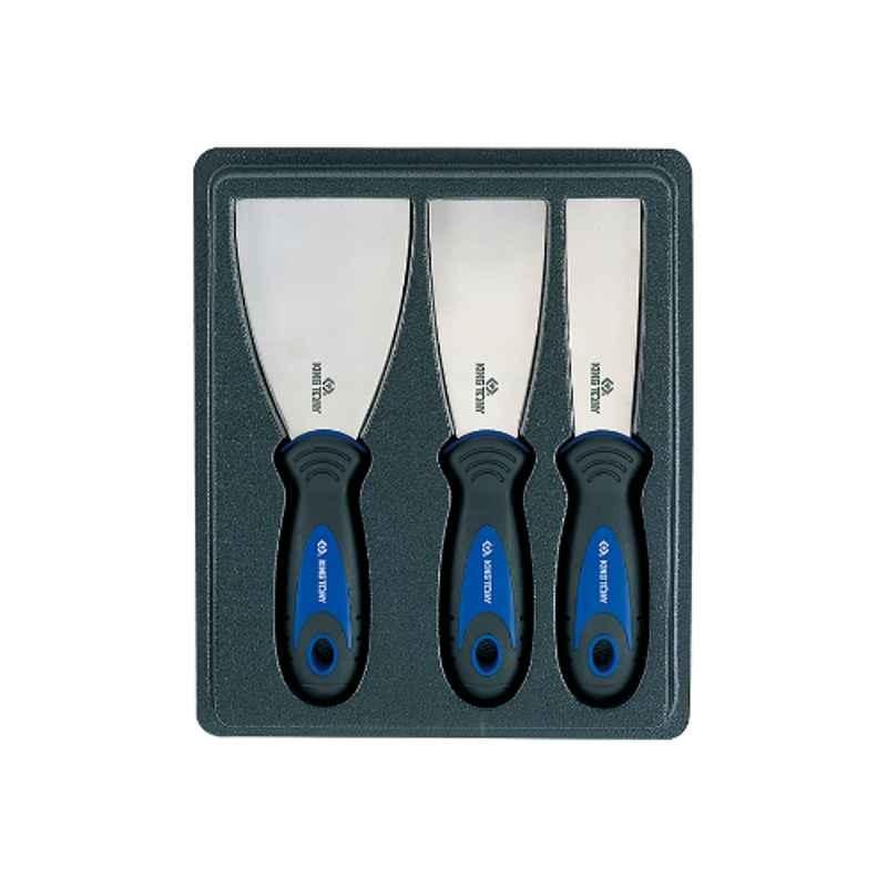 3PC.STAINLESS STEEL PUTTY KNIFE SET