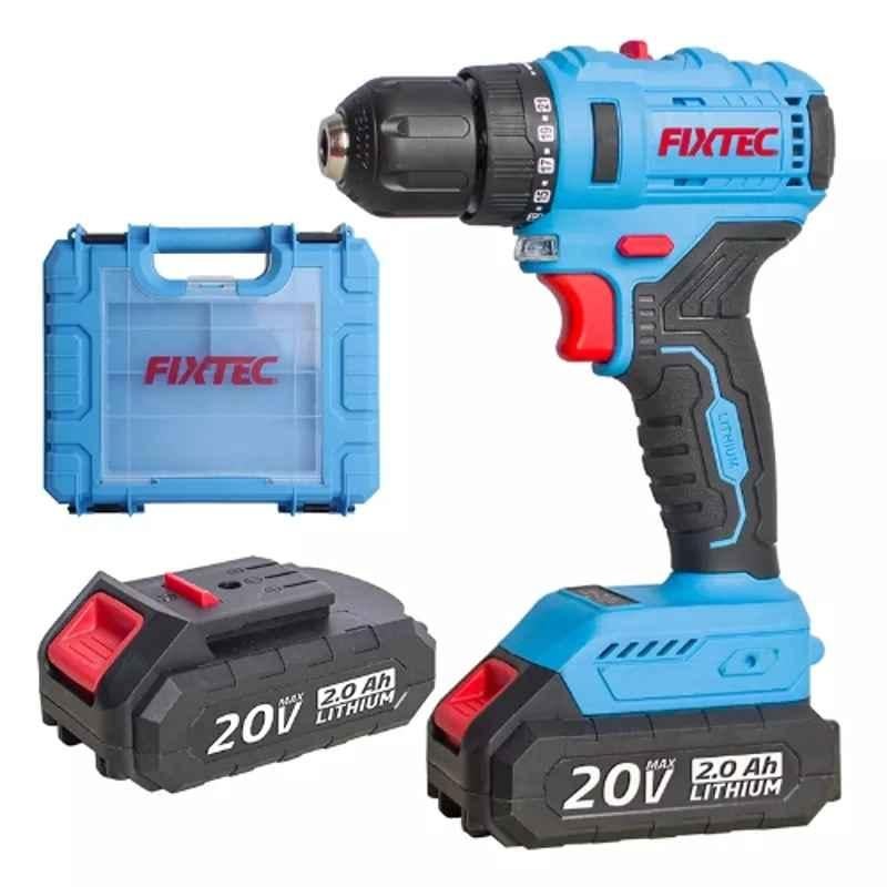 FIXTEC 20V Brushless Driver Drill with Spindle Lock Function, FCD20L04