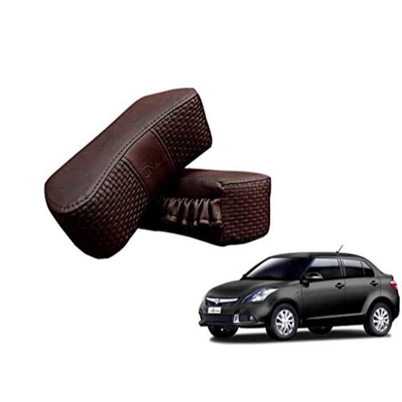 Kozdiko 2 Pcs Memory Foam Cola Neck Rest Cushion Pillow Set for Maruti Dzire