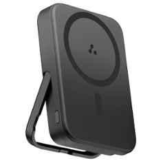 Ambrane Aerosync Maglite 10000mAh Black Magsafe Wireless Power Bank with Mobile Stand