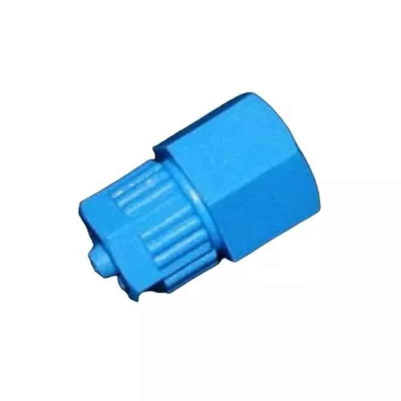Lab Plus PP Rc1/4 Female Threaded Tube Lock Adapter, LP-2649 (Pack of 10)