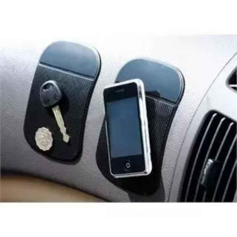Oscar 19x21cm Car Anti Non Slip Car Dashboard Magic Mat Pad (Pack of 2)