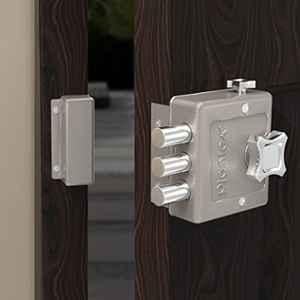 Plantex Heavy Duty Dead Bolt Lock/Rim Lock Set/Trio for Home/Office/Hotel Matte