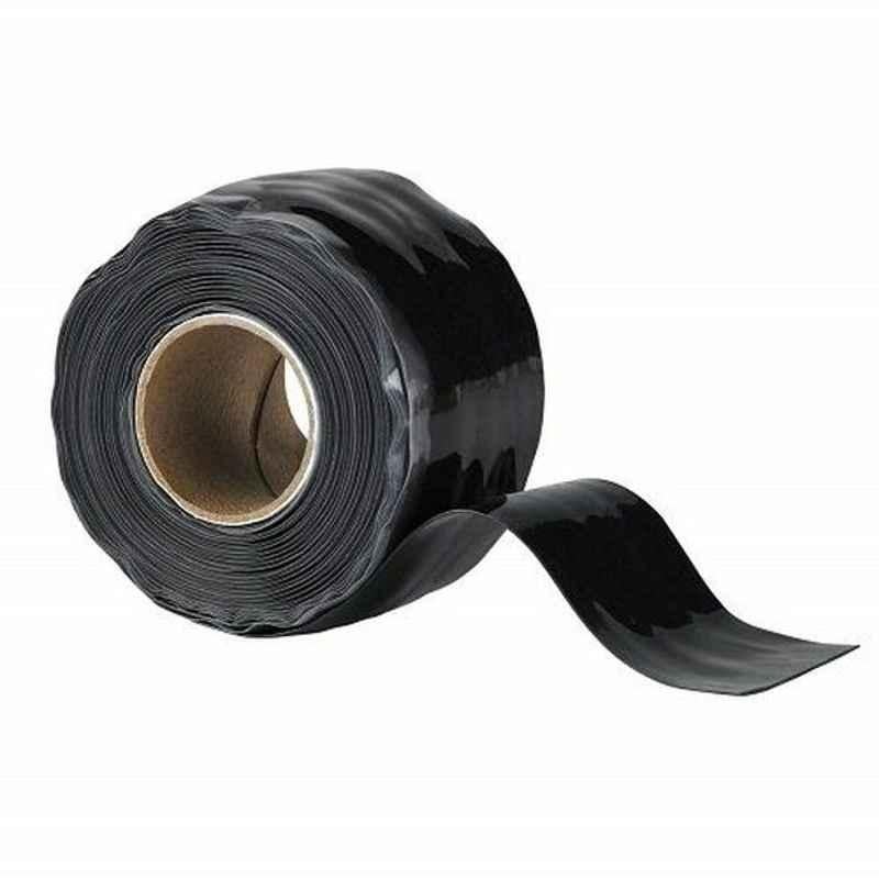 CF Cooper Silicone Tape, 25 mmx3 m, Black