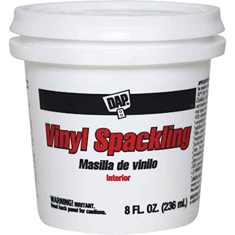 DAP 8oz Vinyl White Spackling, 12130