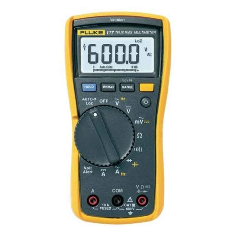 Fluke Electrician Multi Meter With Noncontact Voltage, 117