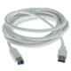 RS Pro USB 3.0 Cable Assembly Male USB A to Male USB B 3m 11.99.8871 50