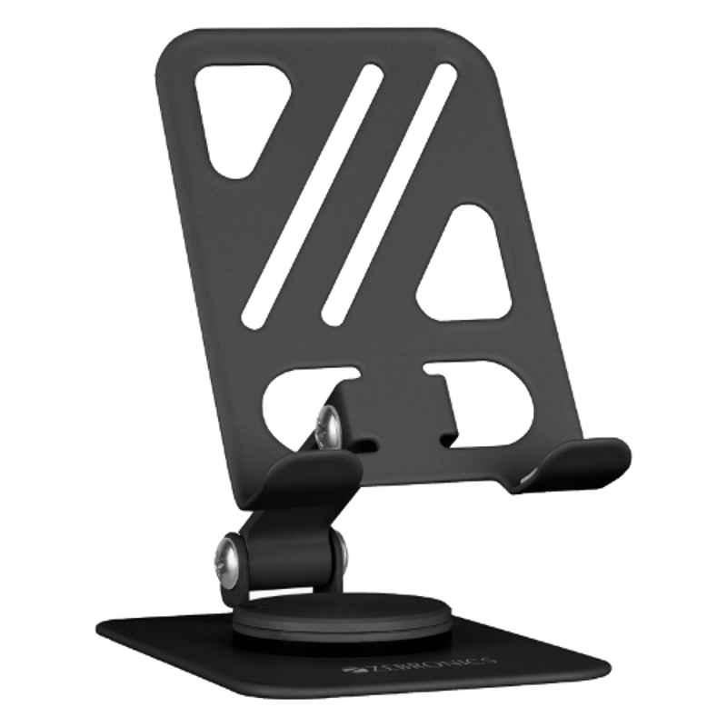 Zebronics MTS250 9.7 inch Metal Black Mobile Holder