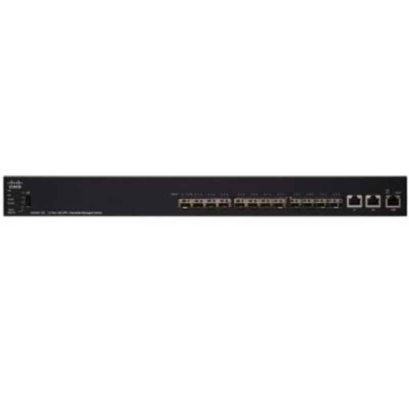 Cisco SX550X12F 12 Ports 10 Gigabit Ethernet Stackable Managed Switches, SX550X12FK9UK