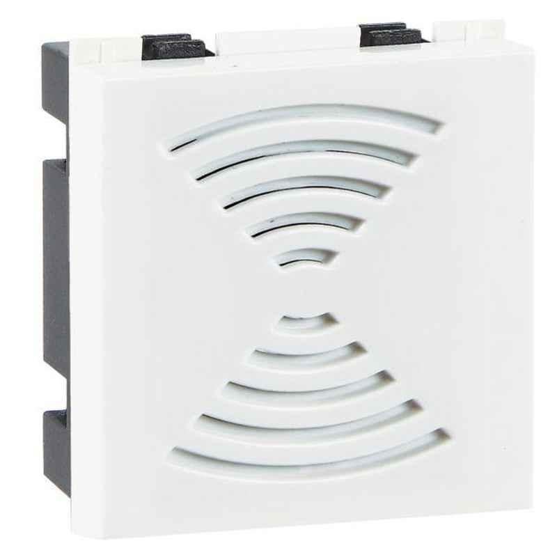 Havells Fabio Polycarbonate White Electronic Chime, AHFCEEW060