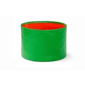 India Green Innovative 10x10 inch 220GSM HDPE Green Round UV Treated Grow Bag for Terrace Gardening (Pack of 10)