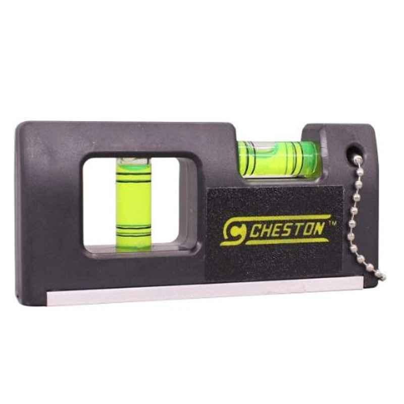 Cheston CH-PKTLVL4 4 inch Magnetic Torpedo Level with 2 Bubble Leveller