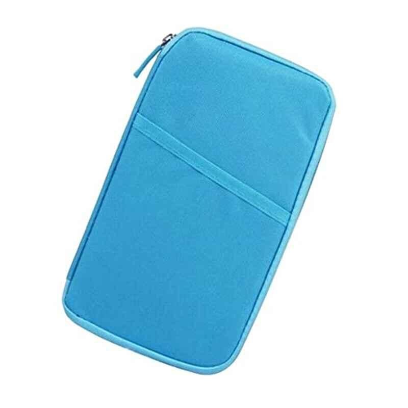 Rubik Sky Blue Pocket Passport Wallet