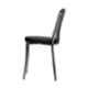 Teal Jio Leatherette Black Visitor Chair