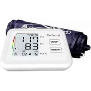 Perfecxa White Digital Upper Arm BP Monitor with 2 Years Warranty, VHS-0270