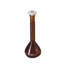 Glassco 100ml Volumetric Flask with Penny Head Glass & Polyethylene Stopper, 130.521.06A