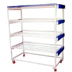 Labpro 160 Six racks Stainless Steel 48x21inch Tissue Culture Rack with 4 Fluorescent Tube