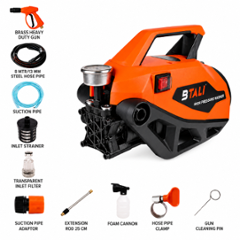 Btali BT 1000-D HPW Deluxe 220bar 9lpm High Pressure Car Washer with Accessories