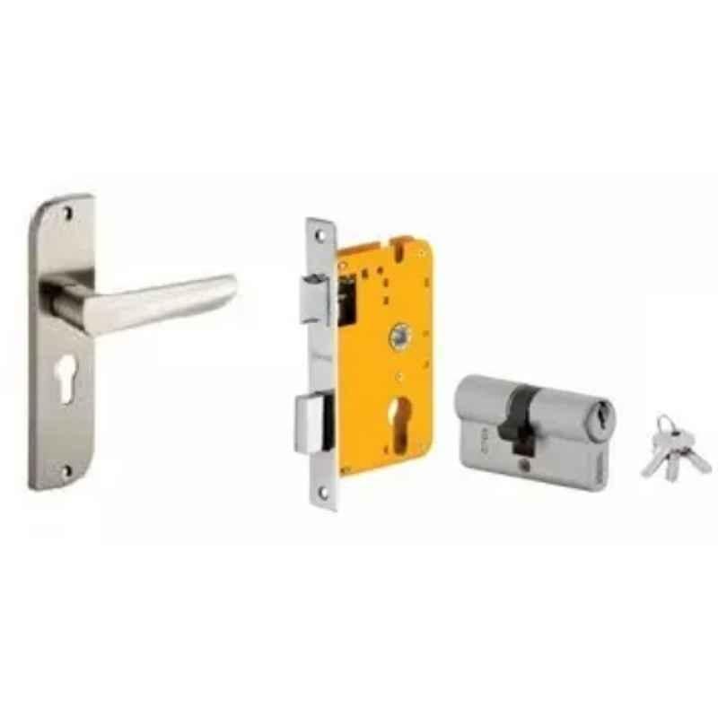 Dorset HL Series Amy 70mm Stainless Steel Door Handle Lock Set with Both Side Key Cylinder