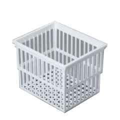 Glassco 400x400x100 Polypropylene Test Tube Basket, 167.303.03 (Pack of 6)