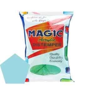 Magic Paints 1102 2kg New Stain Blue Matte Finish Acrylic Distemper Paint