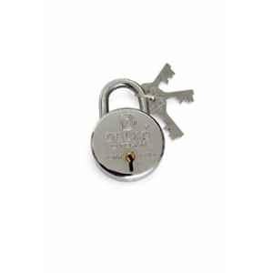 DELKO Strom 65mm 7 Lever Round Padlock with 3 Keys, DPS-0213 (Pack of 5)