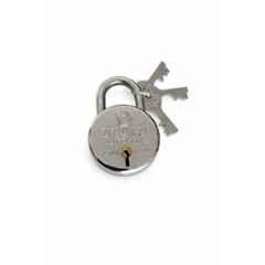 DELKO Strom 65mm 7 Lever Round Padlock with 3 Keys, DPS-0213 (Pack of 5)