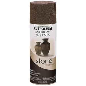 Rust-Oleum 238324 340g Mineral Brown American Accents Stone Effect Textured Spray Paint
