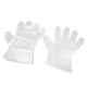 Spartan Transparent Poly Gloves, Latex Glove-100 (Pack of 100)
