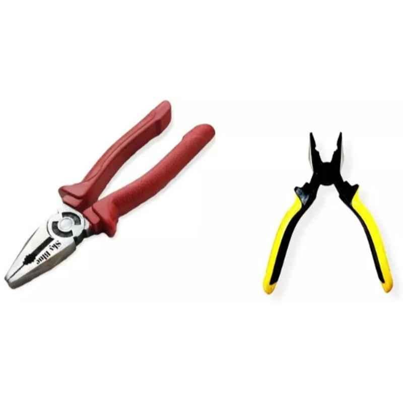 Sky Blue 2 Pcs 7.8 inch Groove Plier Combo, SBE_PLIER_COMBO_MOD_00529