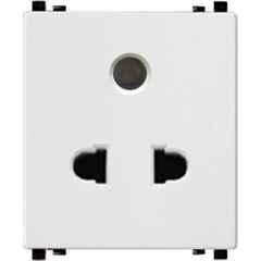 Schneider Electric Zencelo 6A White Full Flat Bell Push Switch, IN8425 (Pack of 10)
