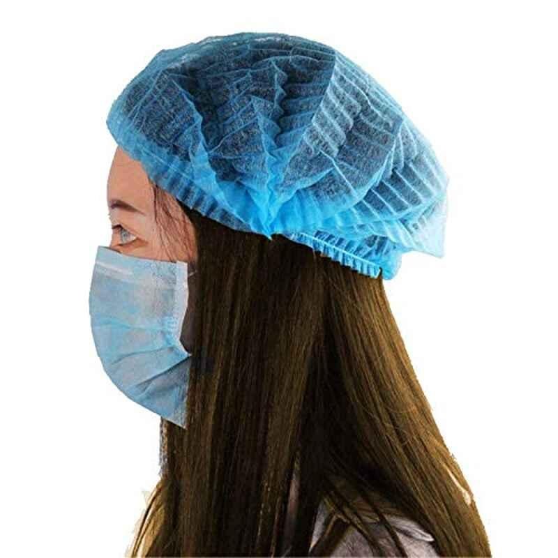 SSWW 18 inch  Non Woven Disposable Bouffant Cap