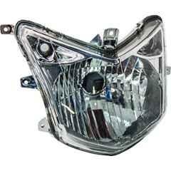 Uno Minda 55W Hard Coated Lens Head Light for Bajaj Discover 100M, HL-5232M