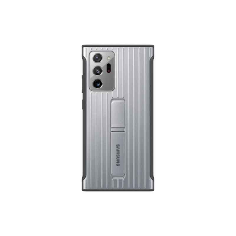 Samsung Silver Protective Standing Cover for Galaxy Note20 Ultra S89, EF-RN985CSEGWW