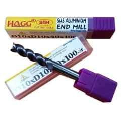 Hagg SUS 10xD10x40x100-3F Aluminum End Mill