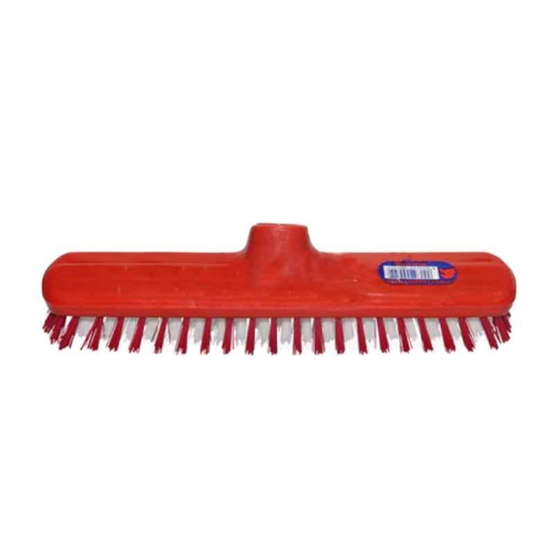 Hygiene Links Red PET Hard Floor Brush, HL-976