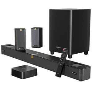 Portronics Sound Slick X1 600W Black Soundbar with Subwoofer, POR 3302