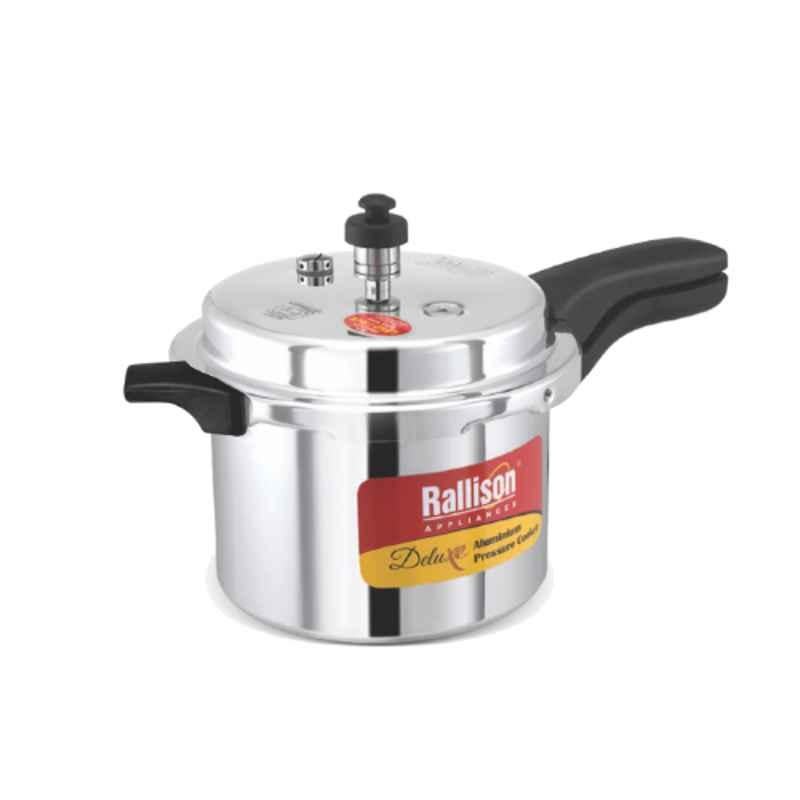 Rallison Deluxe 3.5L Aluminium Outer Lid Pressure Cooker, RS 044