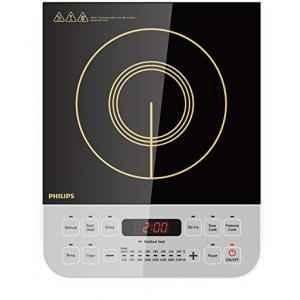 Philips Viva Collection 2100W HD4928/01 Black Induction Cooker with 1 Year Warranty