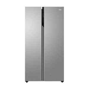 Haier 630L Silver Double Door Refrigerator with Magic Cooling Technology, HRS-682SS